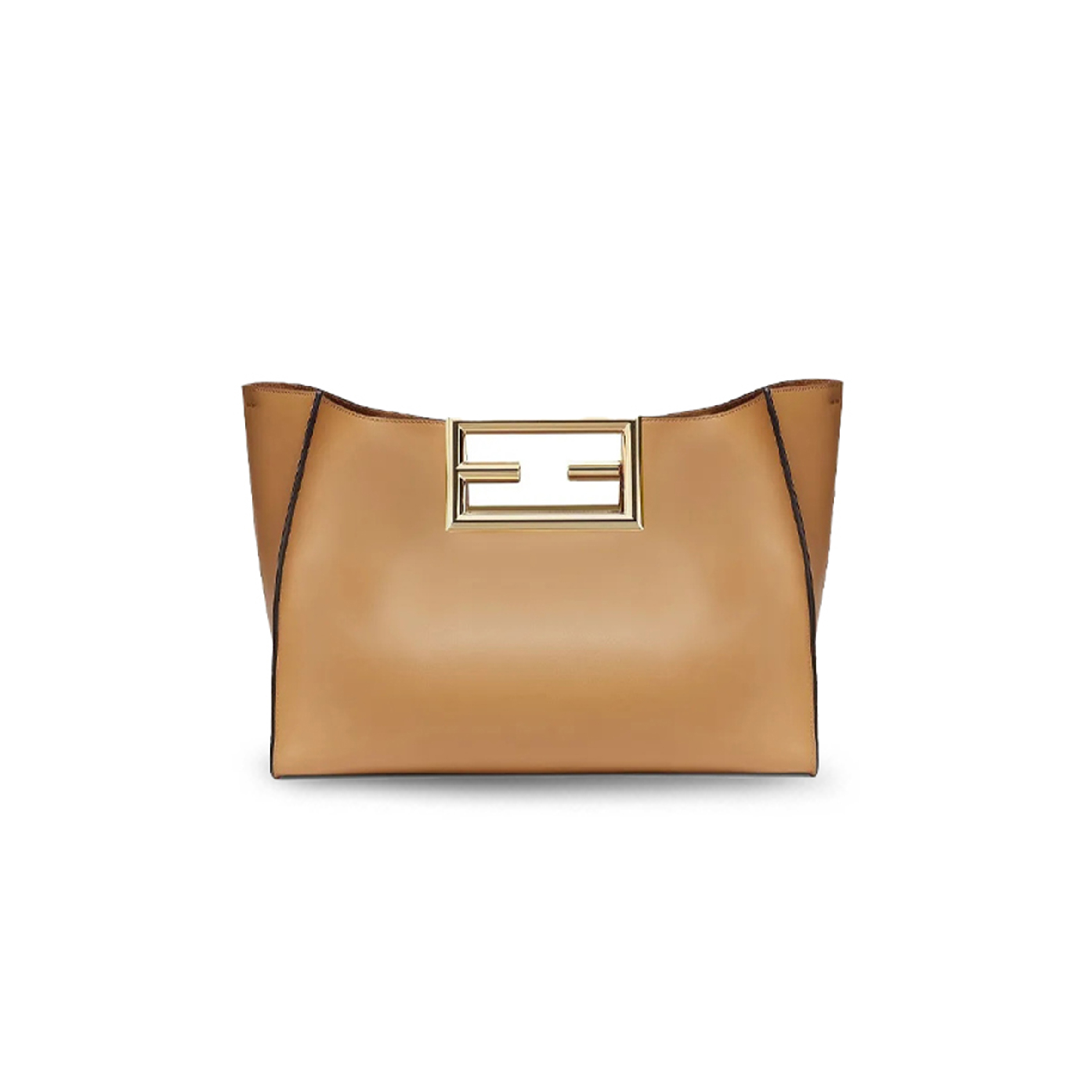 FENDI VITELLO KING MEDIUM FENDI WAY TOTE MIELE SCURO 8BH391AAIWF15KR (40*29*17cm)